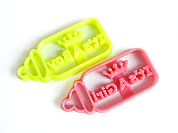 客製化-自定名字奶瓶曲奇餅乾模