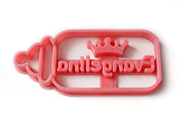 客製化-自定名字奶瓶曲奇餅乾模