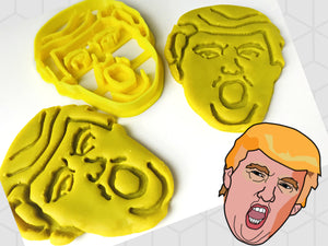 Donald Trump Portrait Cookie Cutter