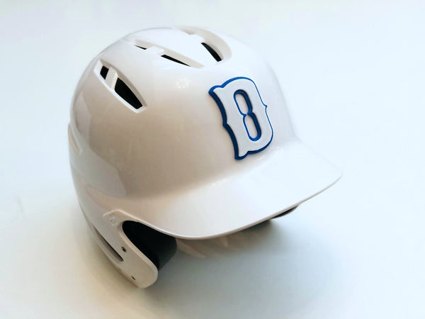 Custom made 3D Baseball Helmet Decal 9 pcs+ Set (Logos Only)