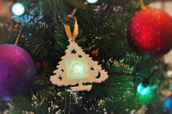 Custom Photo Ornament (Tree) / Christmas Tree Decoration