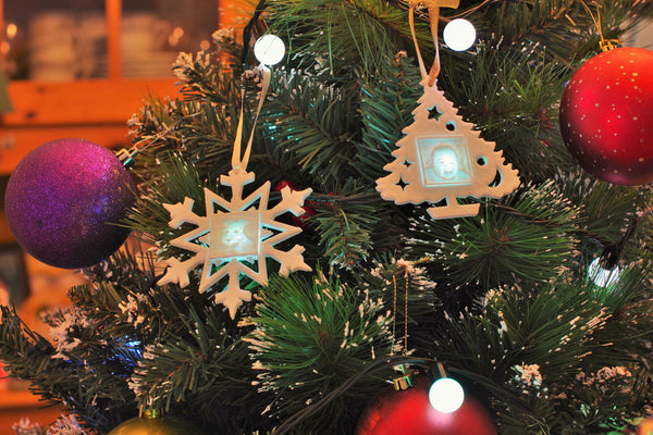 Custom Photo Ornament (Snowflake) / Christmas Tree Decoration