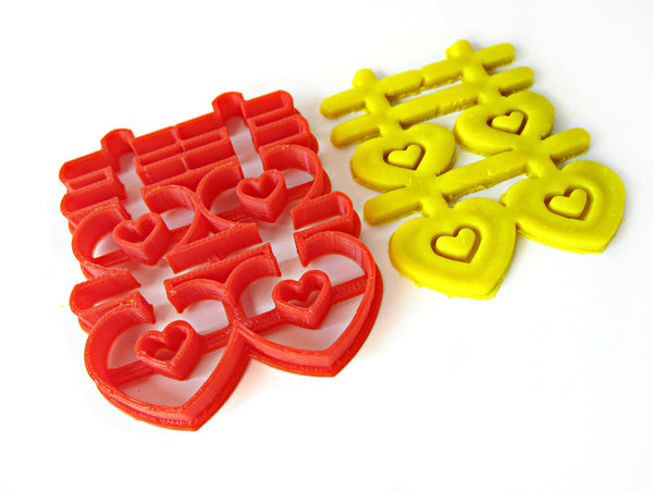 Double Happiness Cookie Cutter