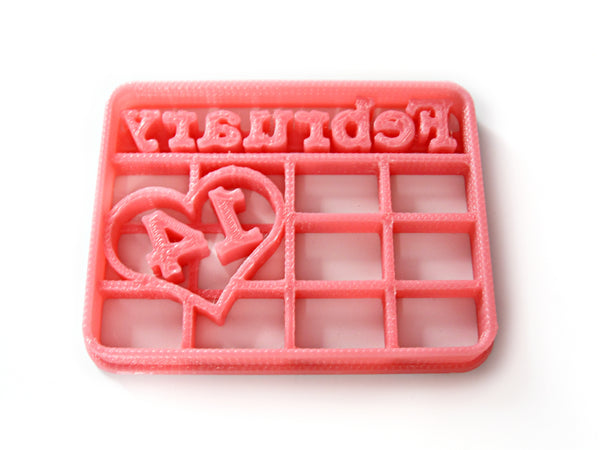 CALENDAR/ DATE Custom Cookie Cutter