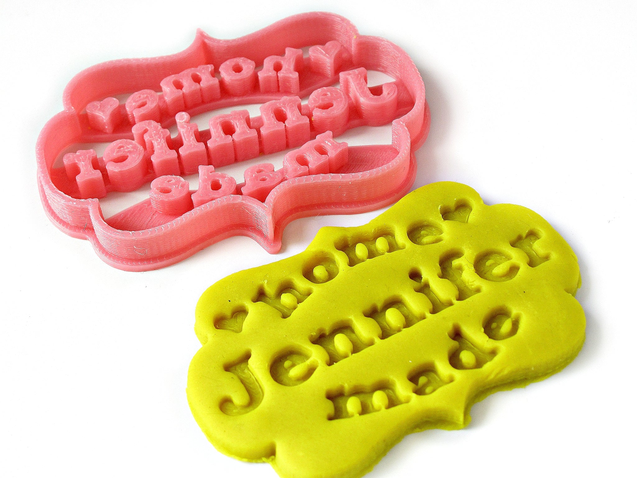 HOMEMADE Custom Name / Brand Cookie Cutter