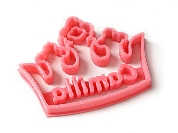 CROWN / TIARA Custom Princess Cookie Cutter