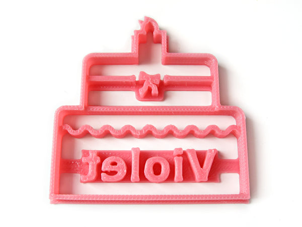 Birthday / Wedding CAKE Custom Cookie Cutter