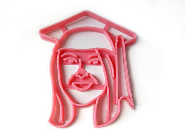 GRADUATION PORTRAIT Custom Cookie Cutter