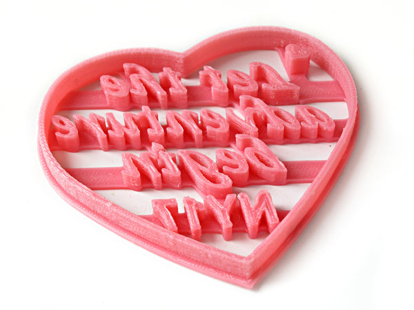 HEART Custom Cookie Cutter