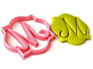 1-Letter MONOGRAM Custom Cookie Cutter