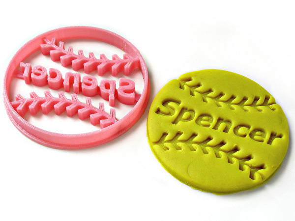 BASEBALL / SOFTBALL Custom Cookie Cutter