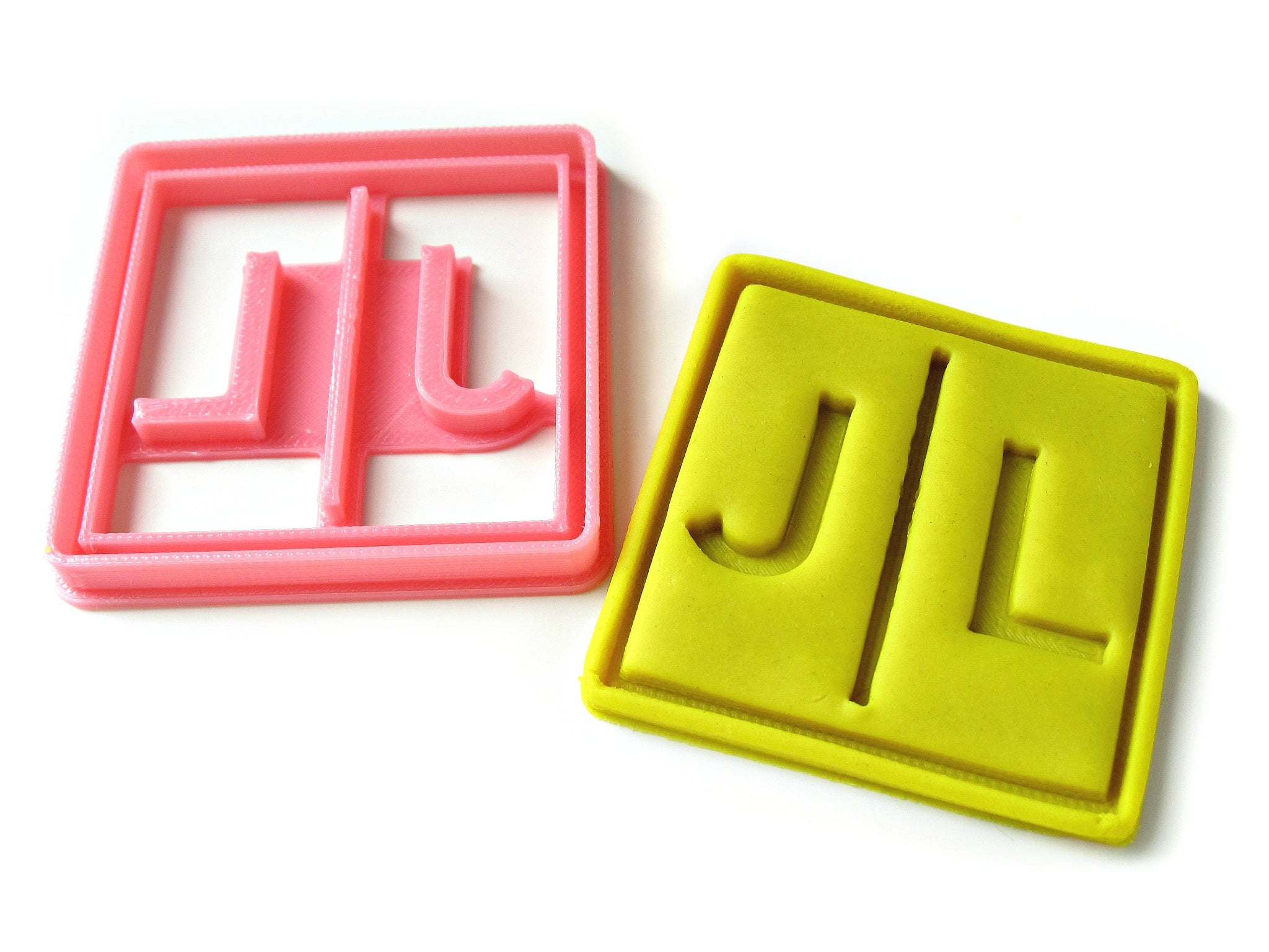 2-Letters MONOGRAM Custom Cookie Cutter