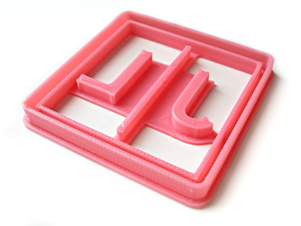 2-Letters MONOGRAM Custom Cookie Cutter