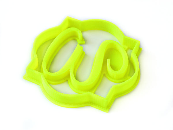 1-Letter MONOGRAM Custom Cookie Cutter