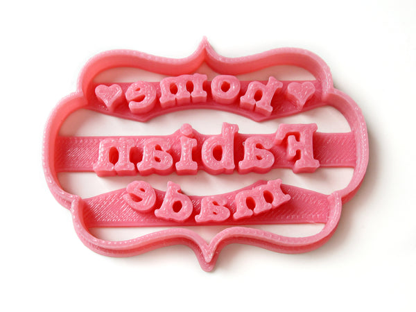 HOMEMADE Custom Name / Brand Cookie Cutter