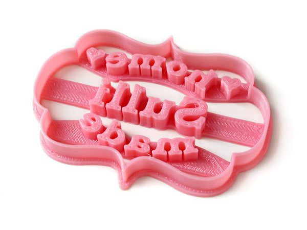 HOMEMADE Custom Name / Brand Cookie Cutter