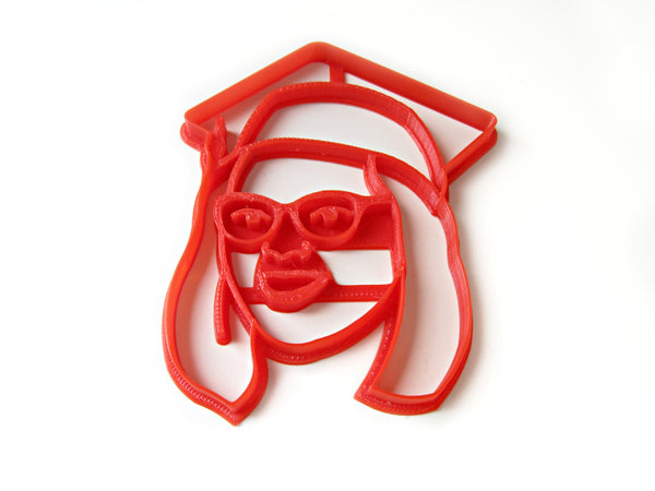 GRADUATION PORTRAIT Custom Cookie Cutter