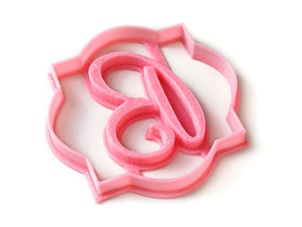 1-Letter MONOGRAM Custom Cookie Cutter