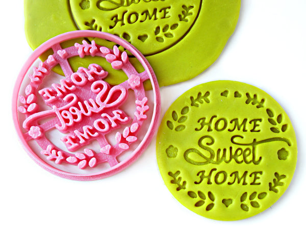 Home Sweet Home Cookie Cutter, Customizable