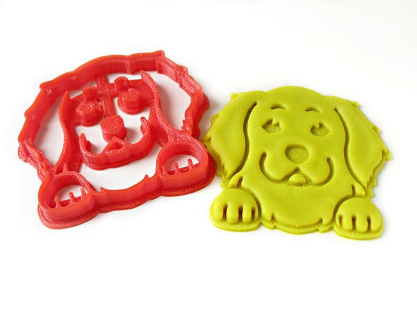 Golden Retriever Portrait Cookie Cutter