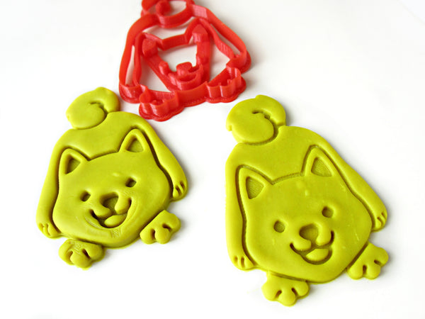 Shiba Inu / Akita Inu Portrait Cookie Cutter