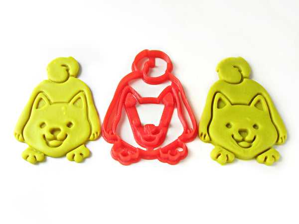 Shiba Inu / Akita Inu Portrait Cookie Cutter