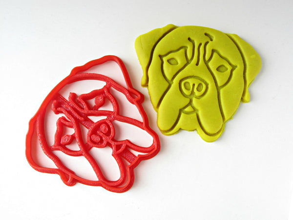 Bulldog Portrait Cookie Cutter