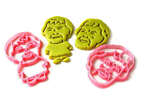 Custom PORTRAIT Cookie Cutter Set-2 pcs