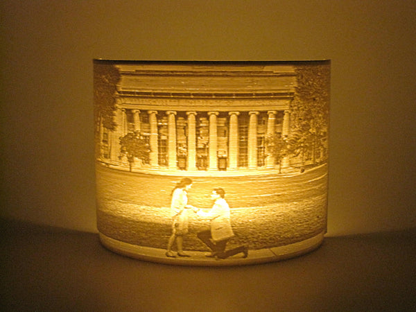 Custom Photo Night Light, Lithophane Lamp, LED Tealight Holder