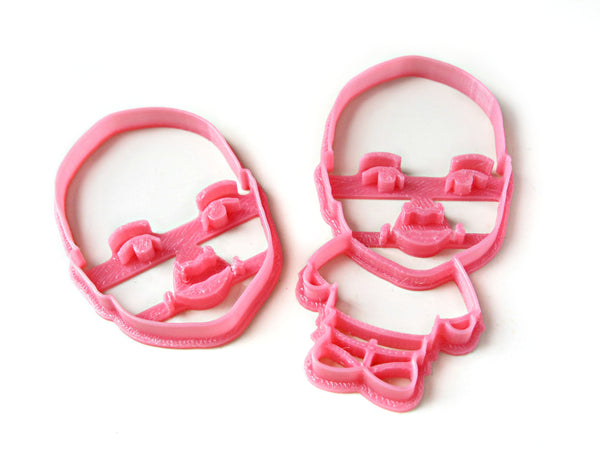 Custom PORTRAIT Cookie Cutter Set-2 pcs