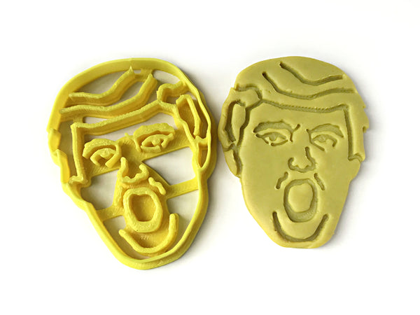 Donald Trump Portrait Cookie Cutter