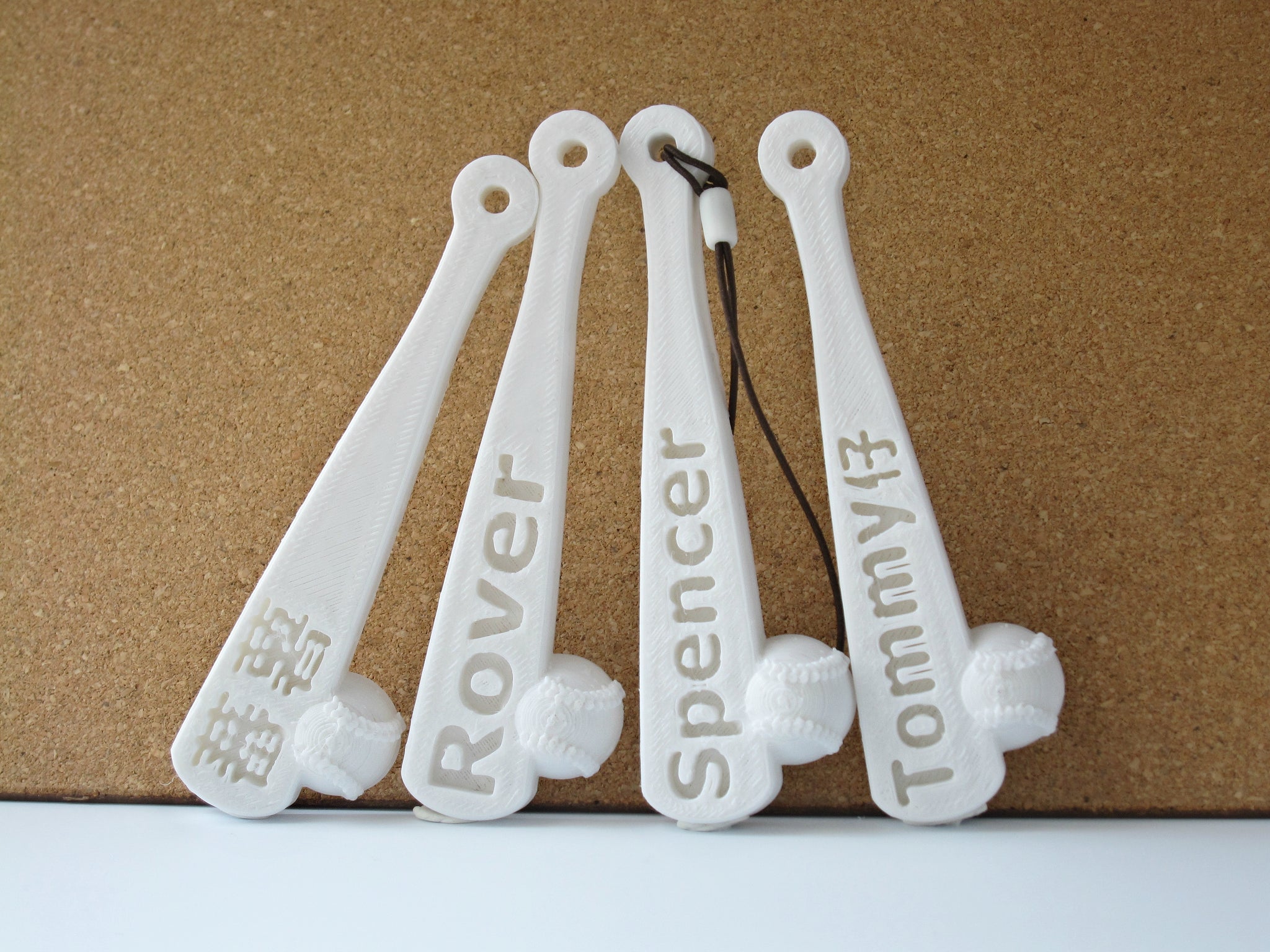 Personalized Baseball / Softball Bat Ornament