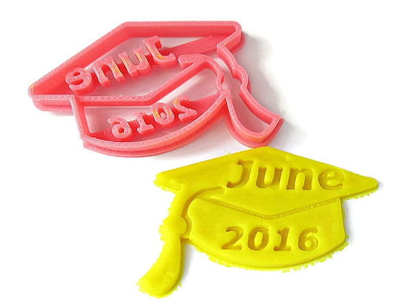 GRADUATION CAP Custom Cookie Cutter