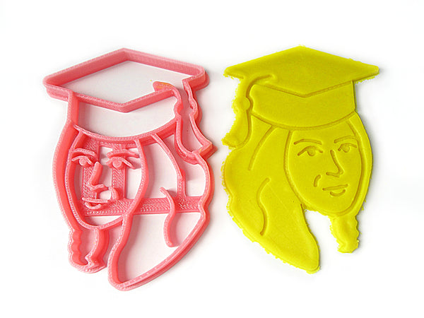 GRADUATION PORTRAIT Custom Cookie Cutter