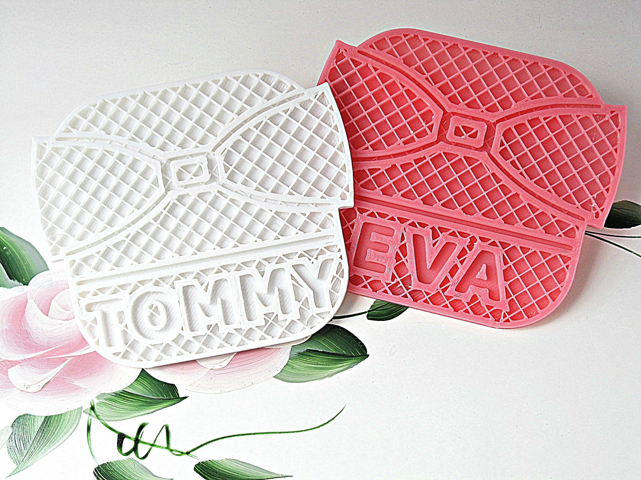 Personalized Couple Coasters 2pc Set