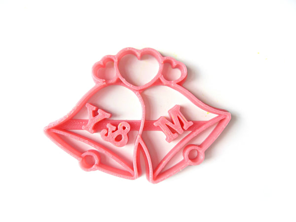 Wedding Bells Custom Cookie Cutter