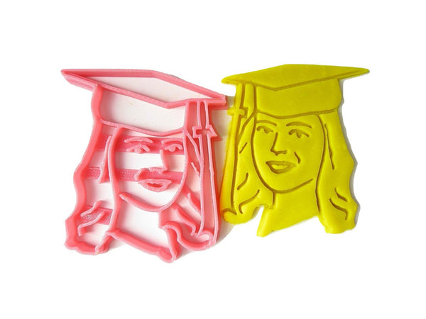 GRADUATION PORTRAIT Custom Cookie Cutter