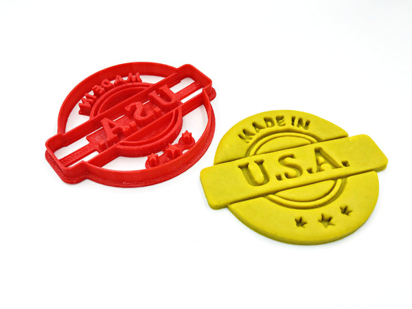 Made in Hong Kong / Made in USA Cookie Cutter, Customizable