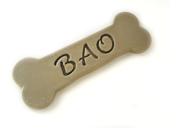 Personalized Dog Bone Sign / Custom Dog Leash Hanger