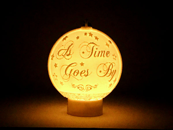 Custom Photo Ornament Ball / Lithophane LED Night Light