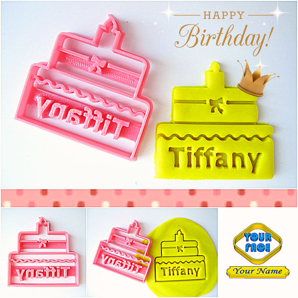 Birthday / Wedding CAKE Custom Cookie Cutter