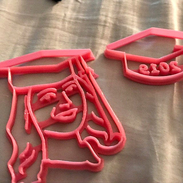 GRADUATION CAP Custom Cookie Cutter