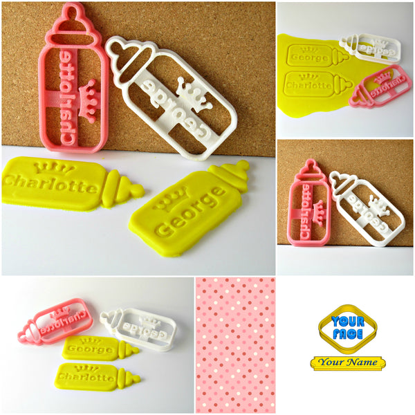 BABY BOTTLE Custom Cookie Cutter