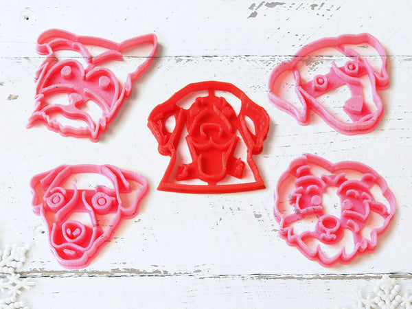 PET Portrait Custom Cookie Cutter