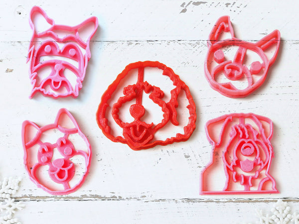 PET Portrait Custom Cookie Cutter