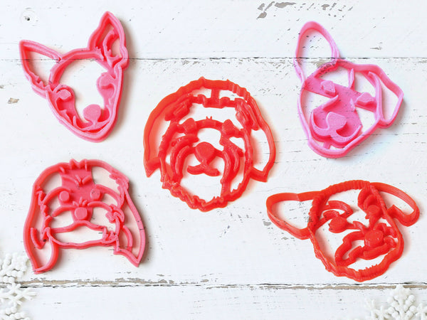 PET Portrait Custom Cookie Cutter