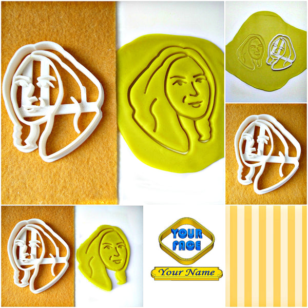 Custom FAMILY PORTRAIT Cookie Cutter Set-4 pcs