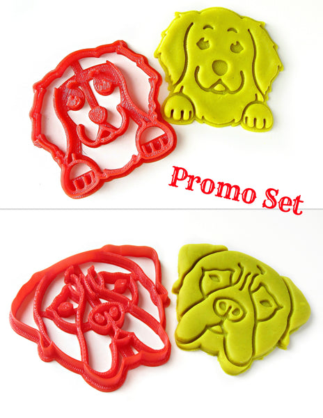 Golden Retriever Portrait Cookie Cutter