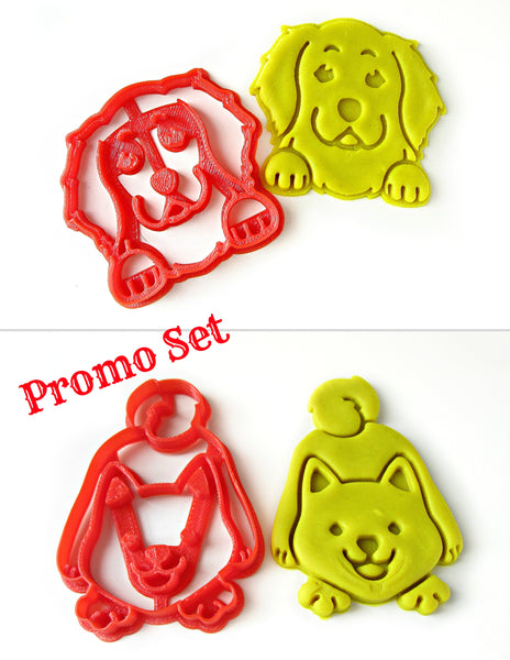 Golden Retriever Portrait Cookie Cutter