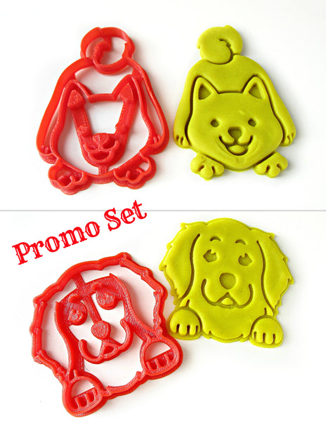 Shiba Inu / Akita Inu Portrait Cookie Cutter